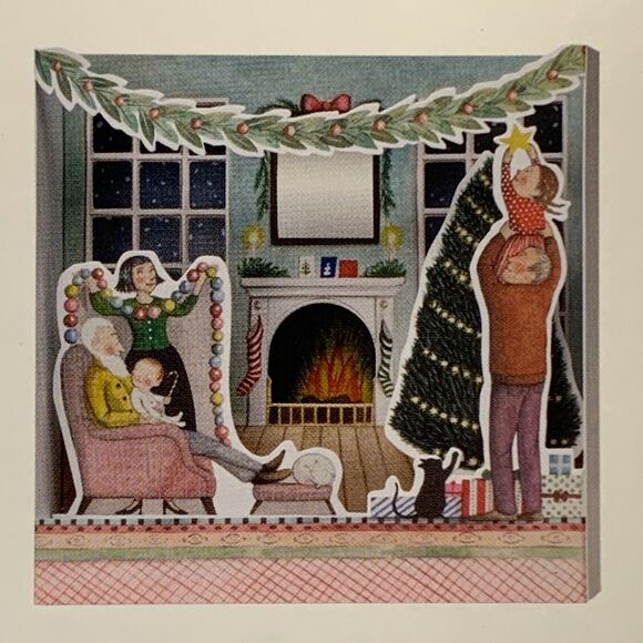 MoMA Pop Up Holiday Cards Deck The Halls 8 Cards Envelopes Modern Art NEW 2016 - Picture 7 of 9